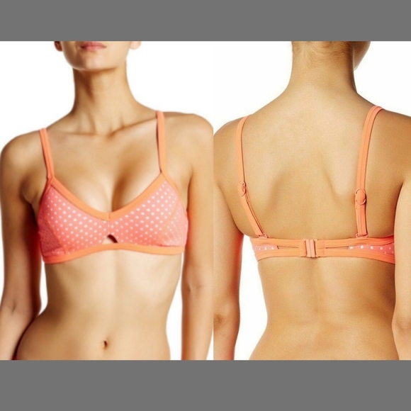 NWT Seafolly 'All Sports' Scuba Top in‎ Nectarine [SZ 4 US] - Picture 1 of 8